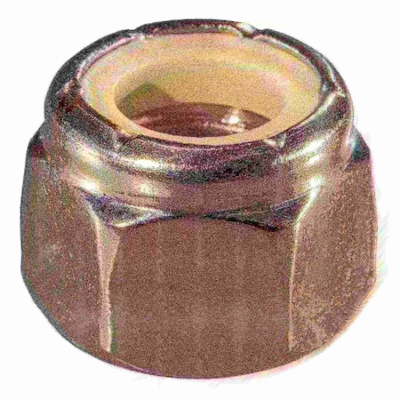 Midwest Fastener Lock Nut, 3/8"-16, 316 Stainless Steel, Not Graded, 10 PK 932246